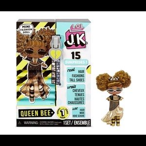 L.O.L. Surprise! JK Queen Bee Mini Fashion Doll with 15 Surprises